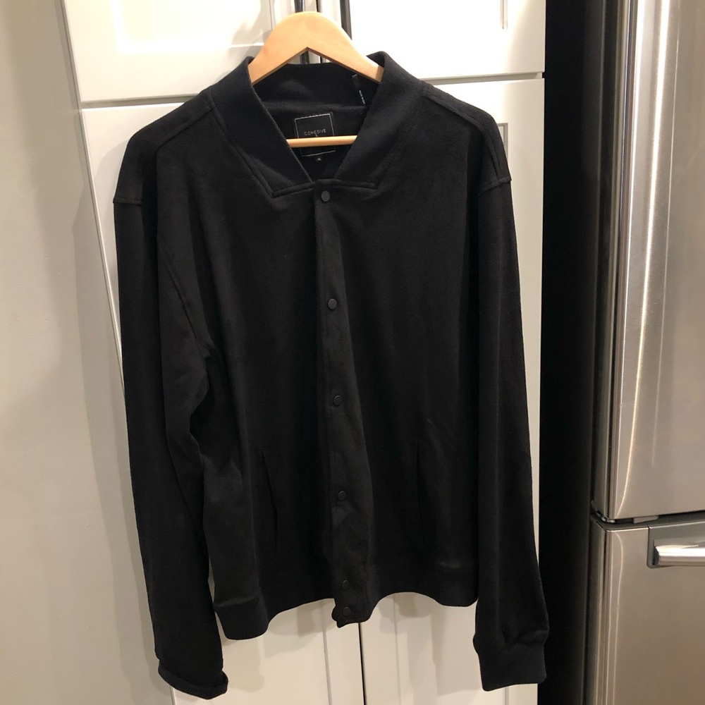 Men’s suede bomber